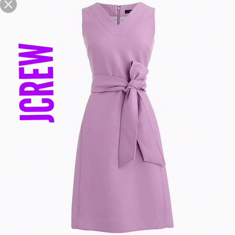 J.Crew V-Neck Sheath Wool Dress